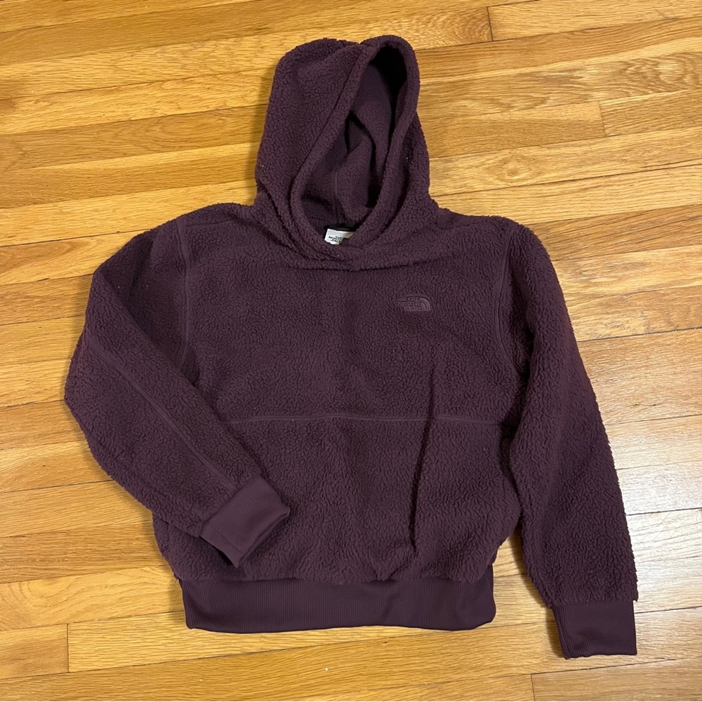 North Face Plush Purple Hoodie